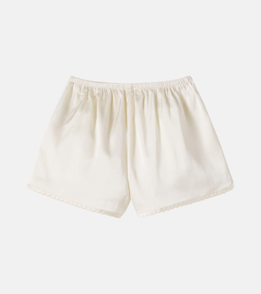  Konges Slojd Konges Slã¸jd Sheeny Embroidered Scalloped Shorts 