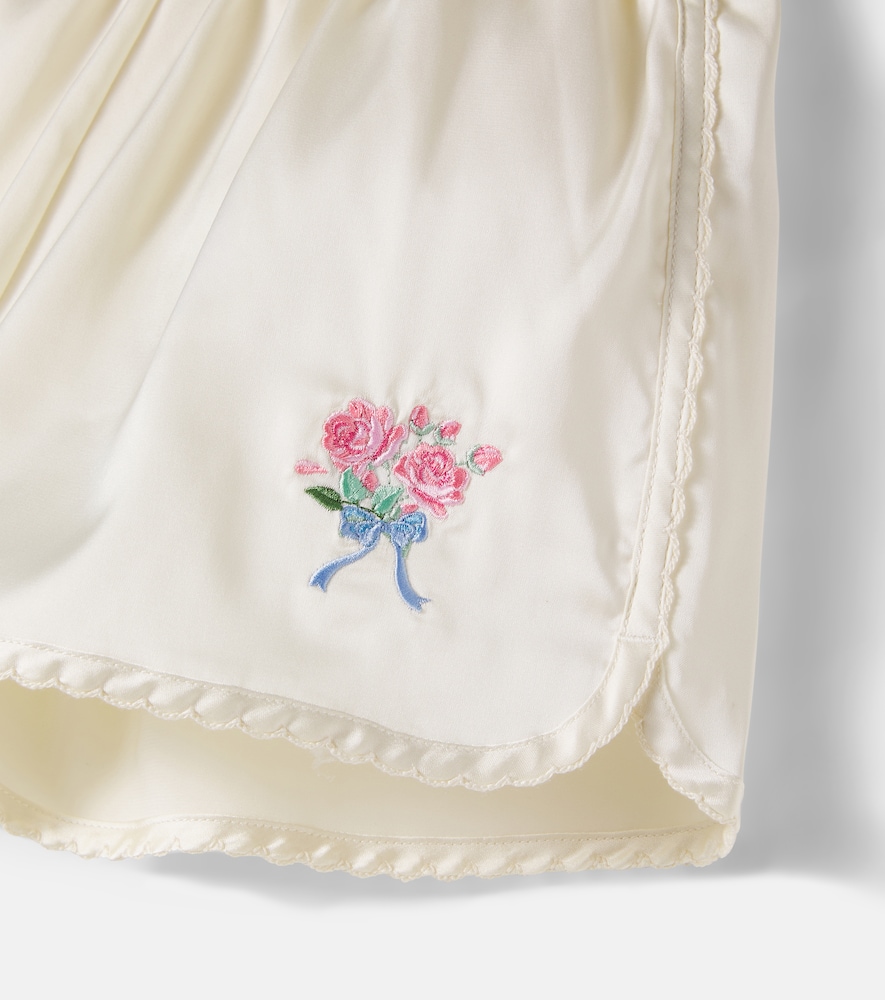  Konges Slojd Konges Slã¸jd Sheeny Embroidered Scalloped Shorts 