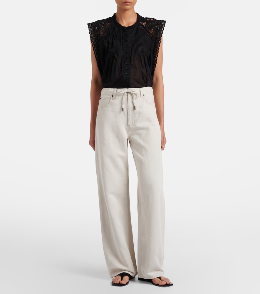 Off Duty Drawstring Wide- Leg