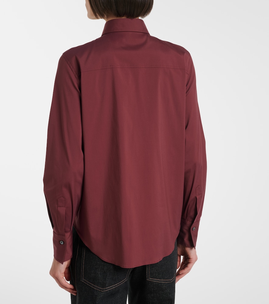  Brunello Cucinelli Brunello Cucinelli Hemd Monili Aus Einem Baumwollgemisch 