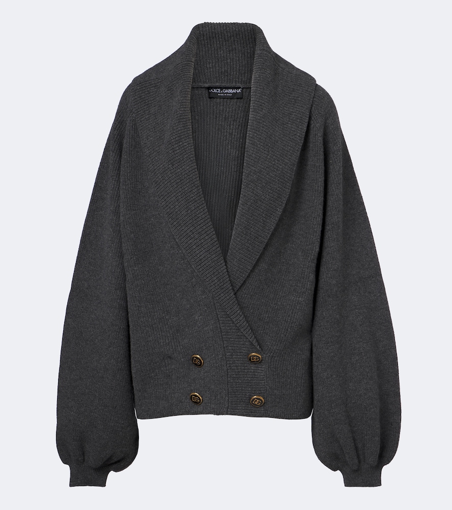 Verzierter Cardigan aus Wolle