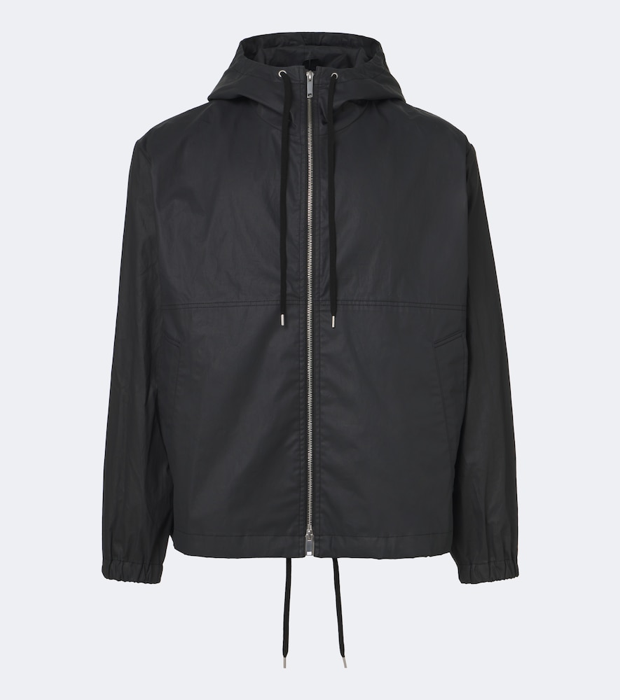Studio Nicholson Men's Black Hooded Cotton Jacket UK Size 46 - Mytheresa