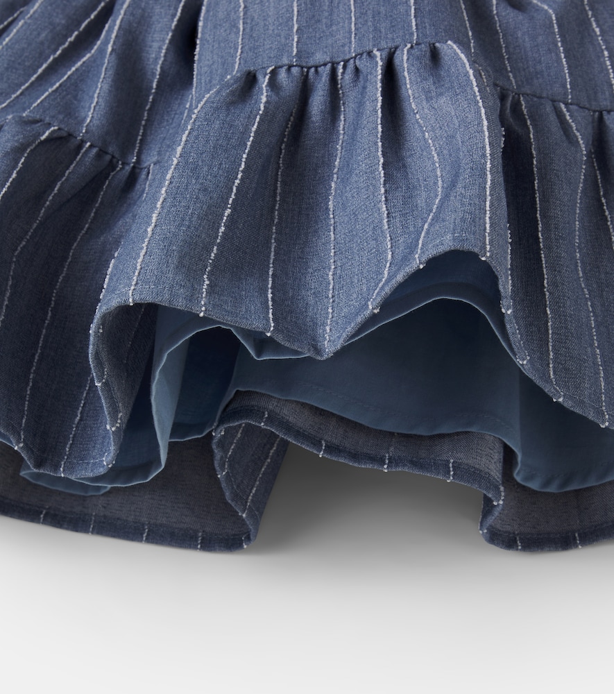  Donsje Donsje Lazie Pinstriped Skirt 