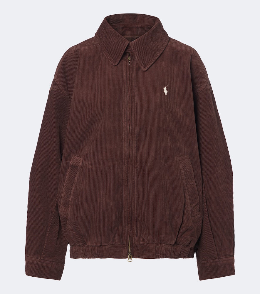 Giacca blouson in velluto a coste di cotone