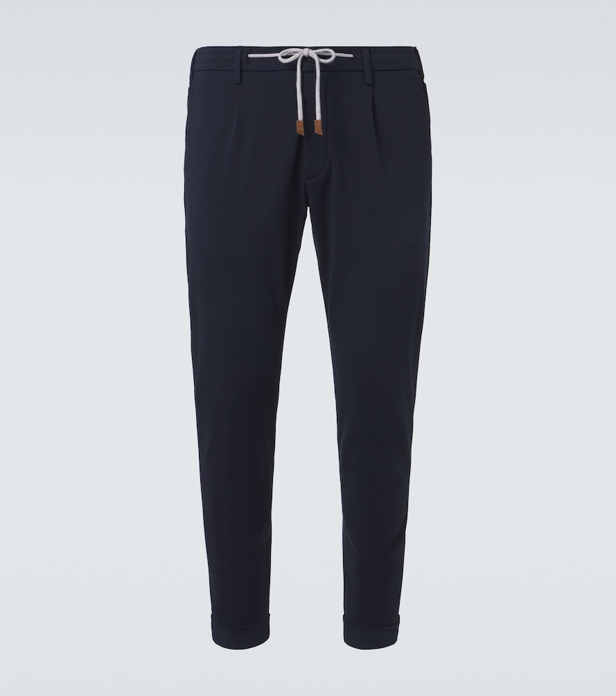 Eleventy Herren Blau Sch Hose Aus Einem Baumwollgemisch - MyTheresa