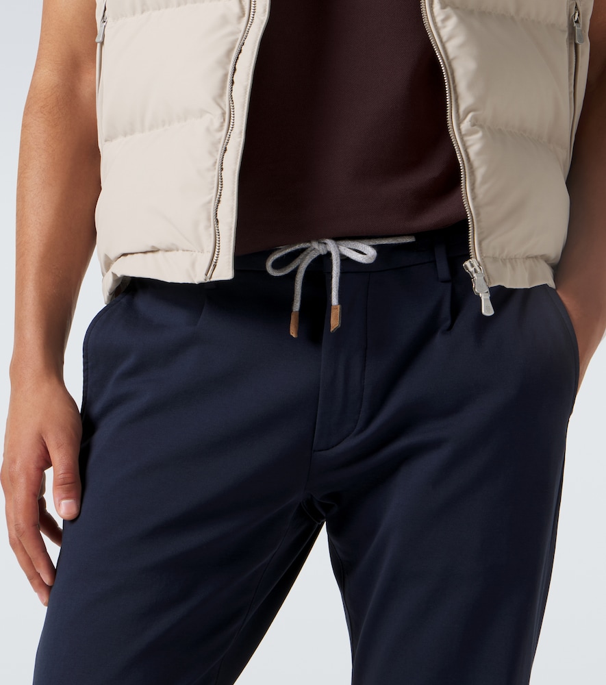  Eleventy Eleventy Cotton-blend Slim Pants 