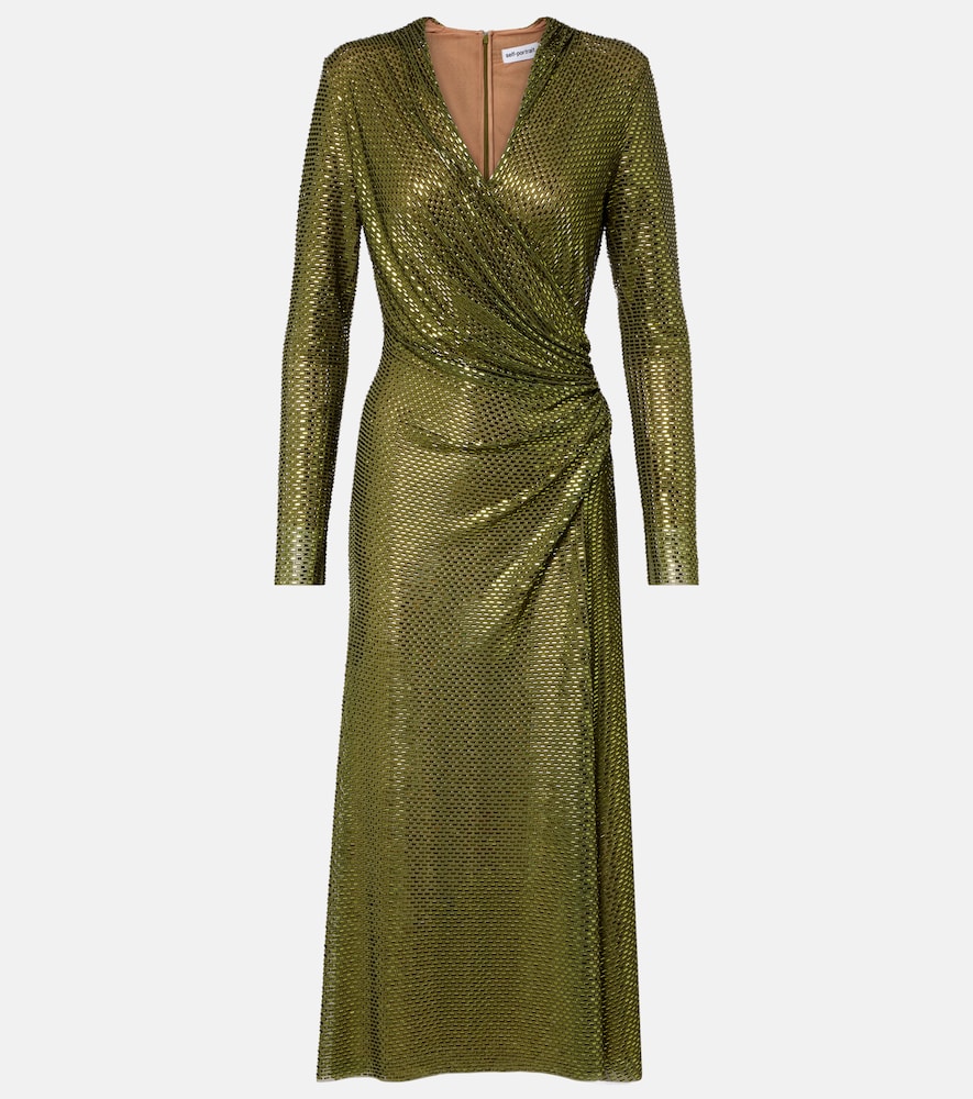 Verziertes Midikleid