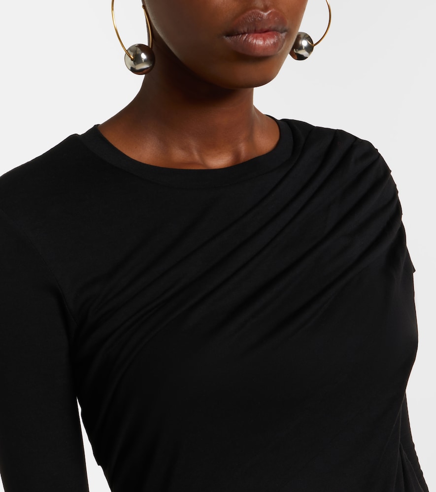 Dressi Draped Jersey Top