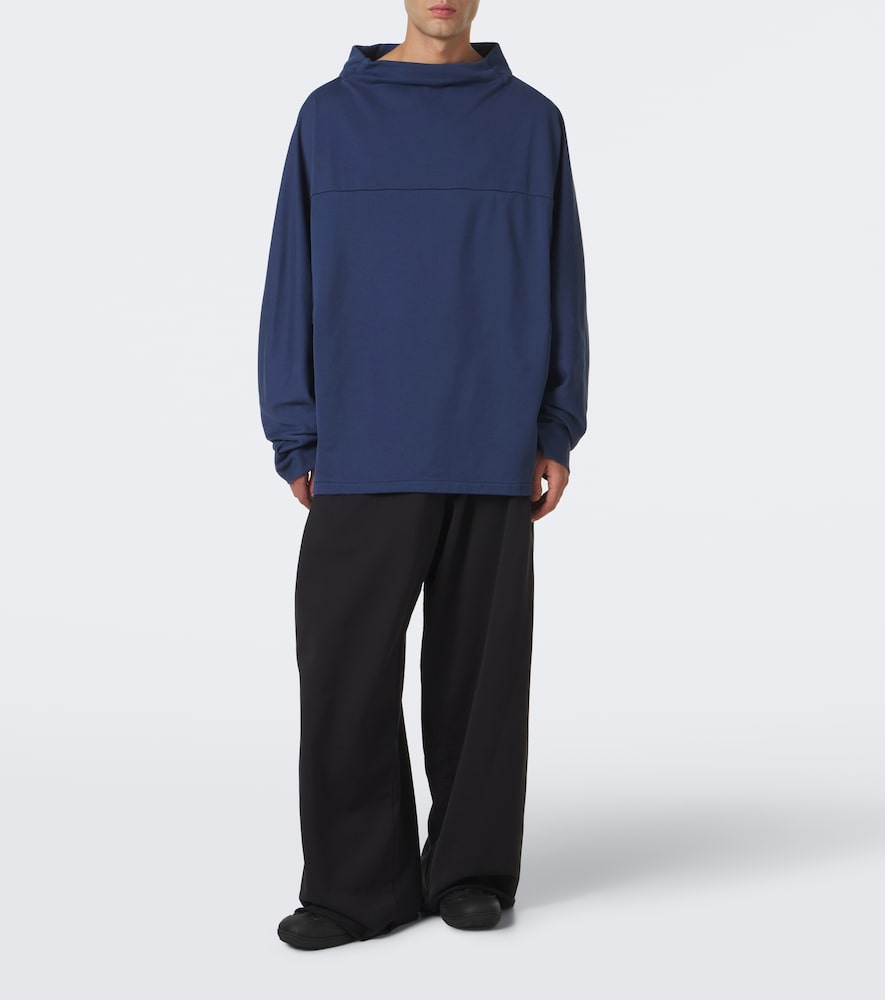Veleka Cotton Jersey Wide-Leg Pants