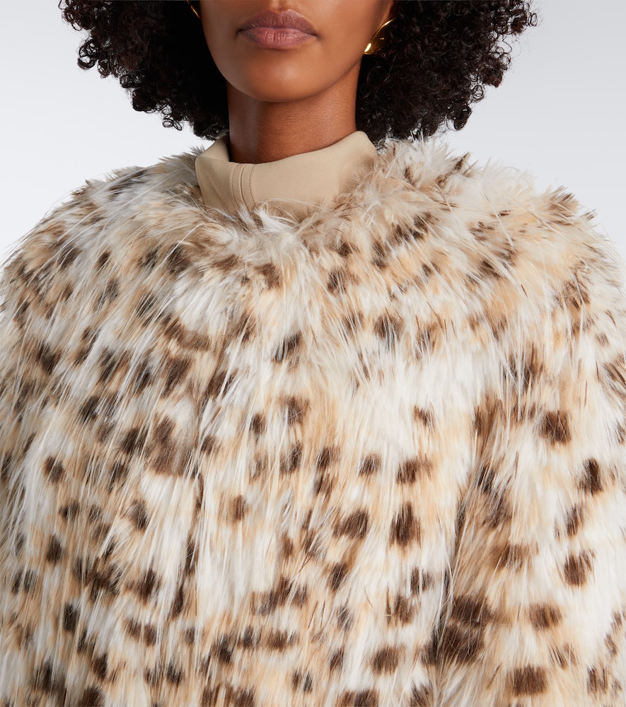 Eya Animal-Print Coat