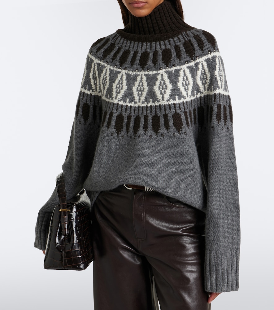 Whistler Fair Isle Cashmere Sweater