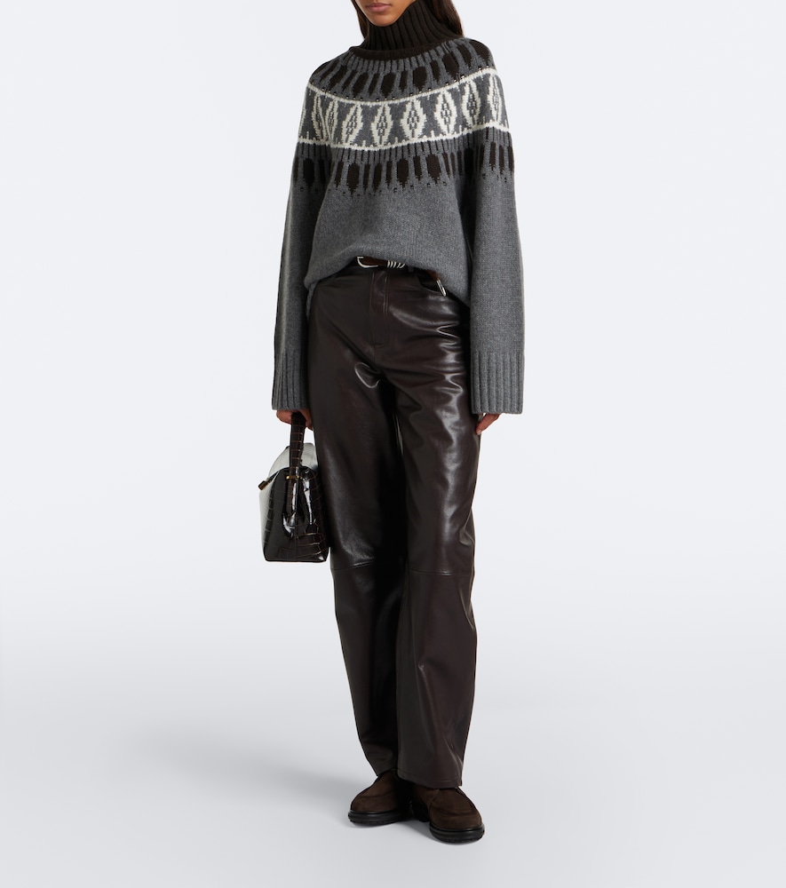 Whistler Fair Isle Cashmere Sweater