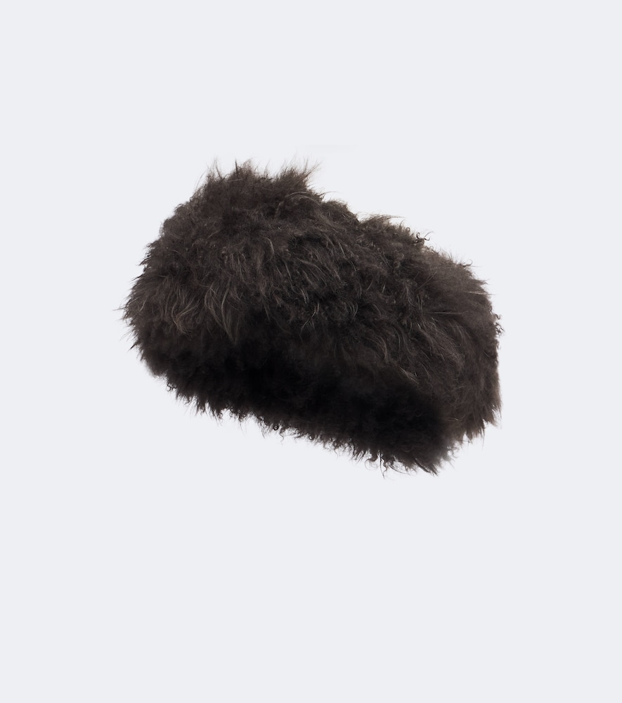 Stirnband aus Shearling