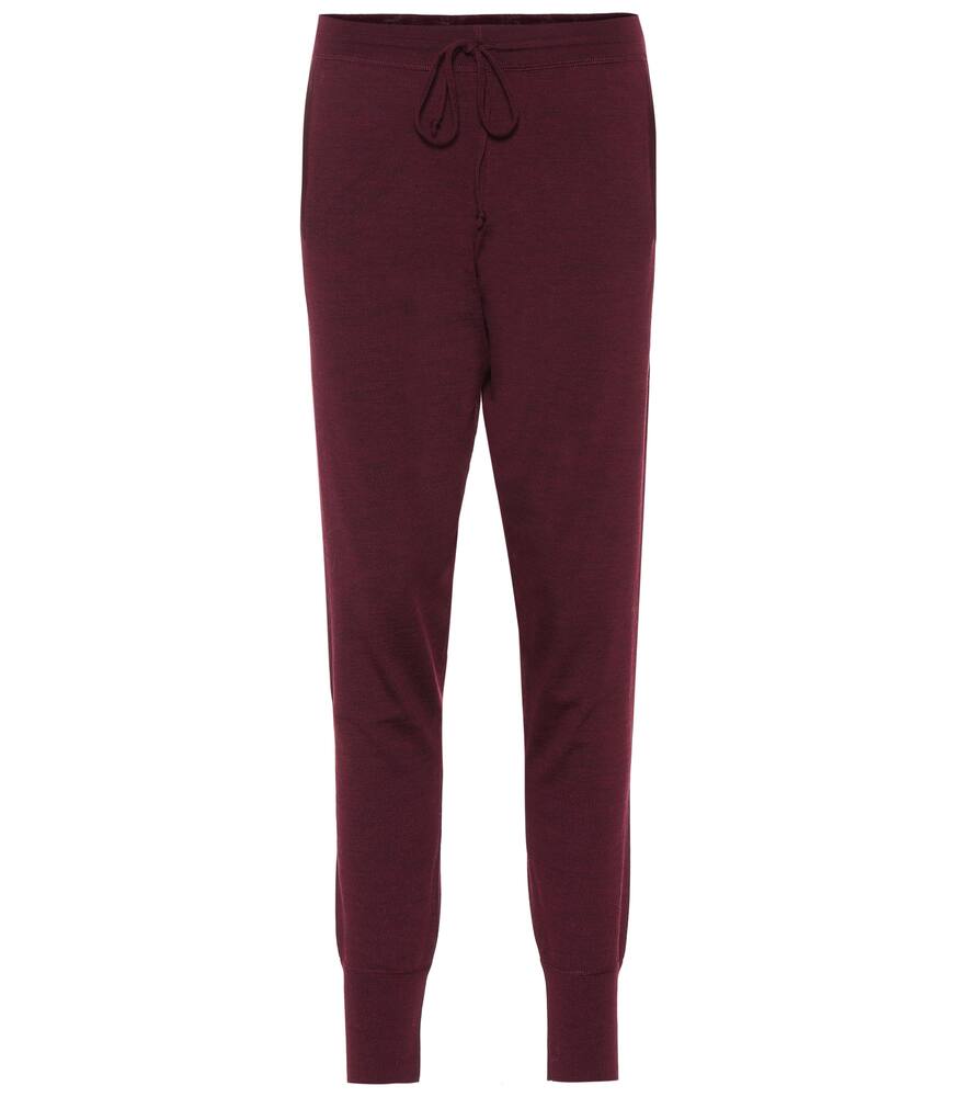 Ernest Leoty Bertille wool trackpants