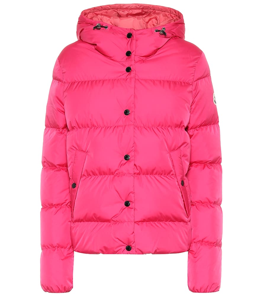 Click to view more detailed imagery on our partner's website Moncler Lena Hooded Down Puffer Jacket In Pink