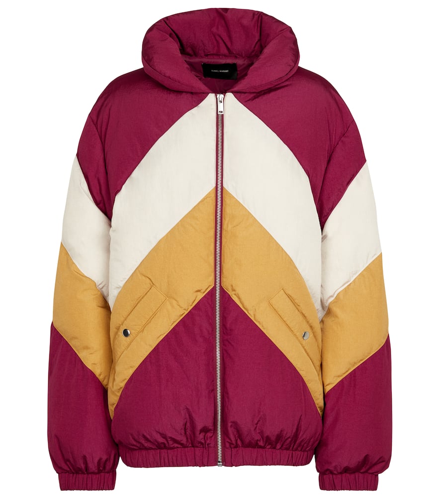 Isabel Marant Bacelia colorblocked puffer jacket