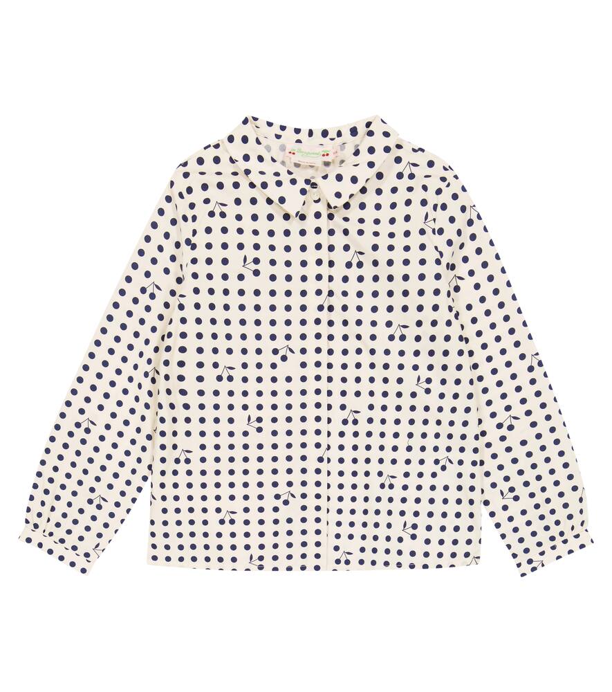 Bonpoint Bessie polka-dot cotton shirt