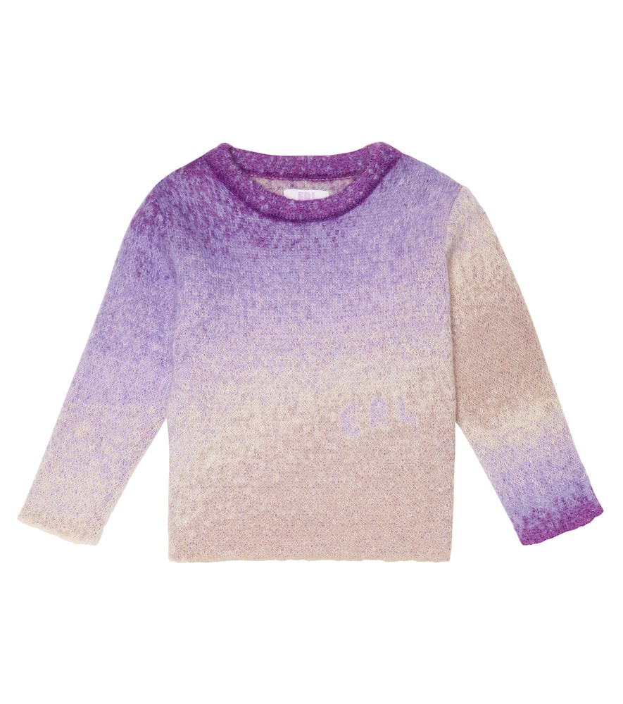 ERL Kids Gradient mohair-blend sweater