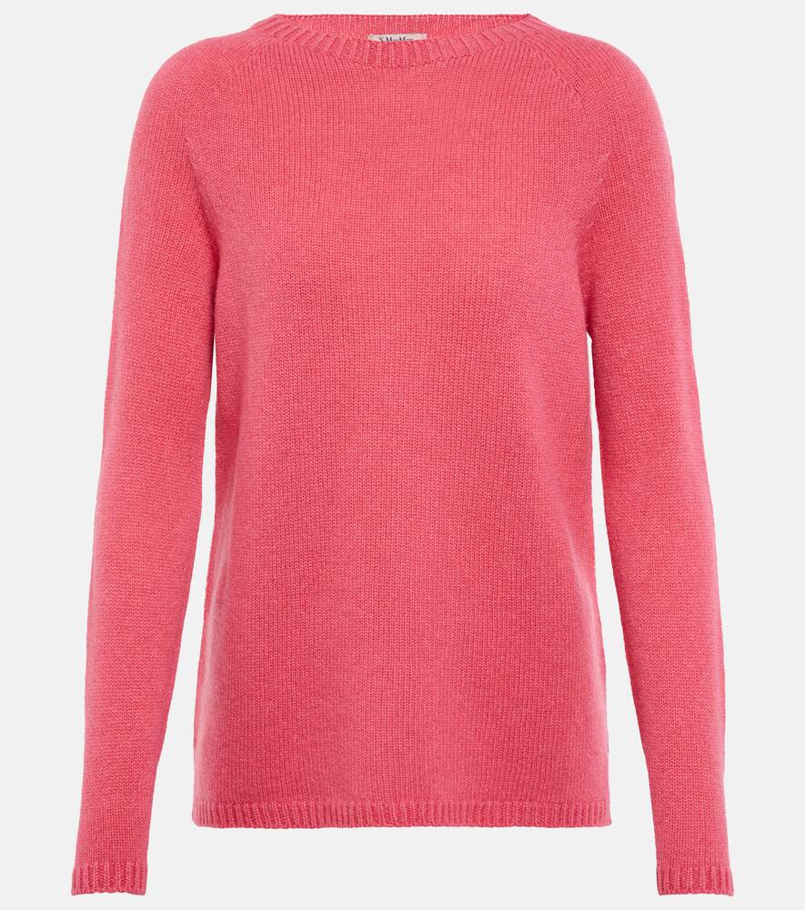 S Max Mara Georg Wool And Cashmere-blend Sweater In Strawberry
