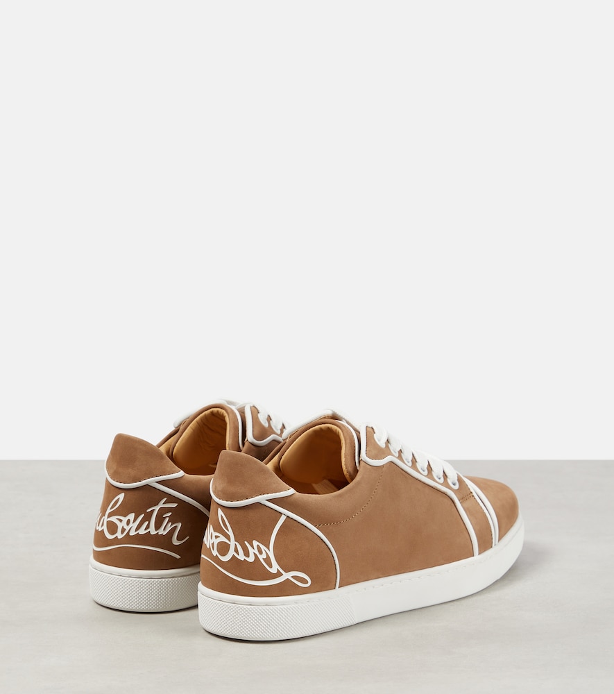  Christian Louboutin Christian Louboutin Fun Viera Leather Sneakers 