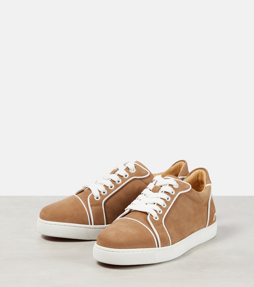  Christian Louboutin Christian Louboutin Fun Viera Leather Sneakers 
