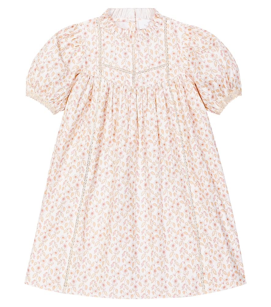 C'era Una Volta Monica printed cotton-blend dress