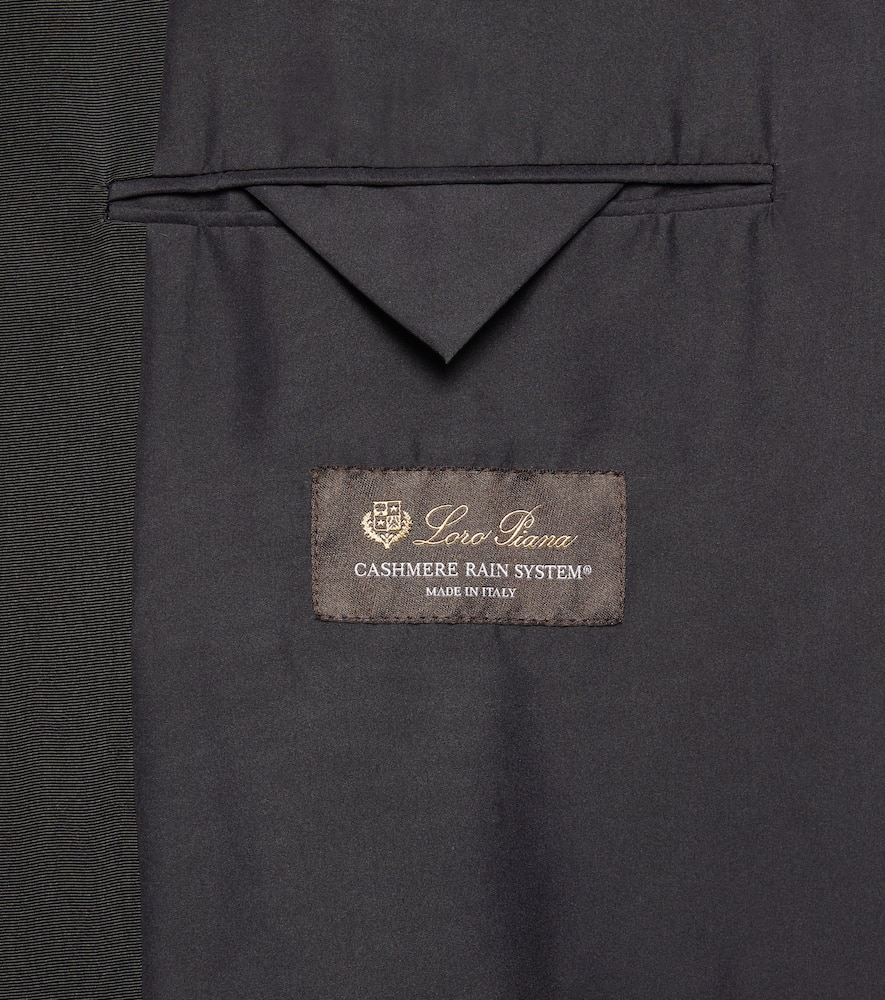 双排扣羊绒大衣