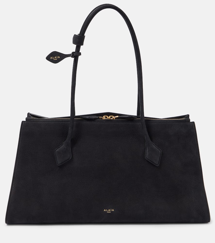 Alaïa Le Teckel Suede Tote Bag In Multicoloured