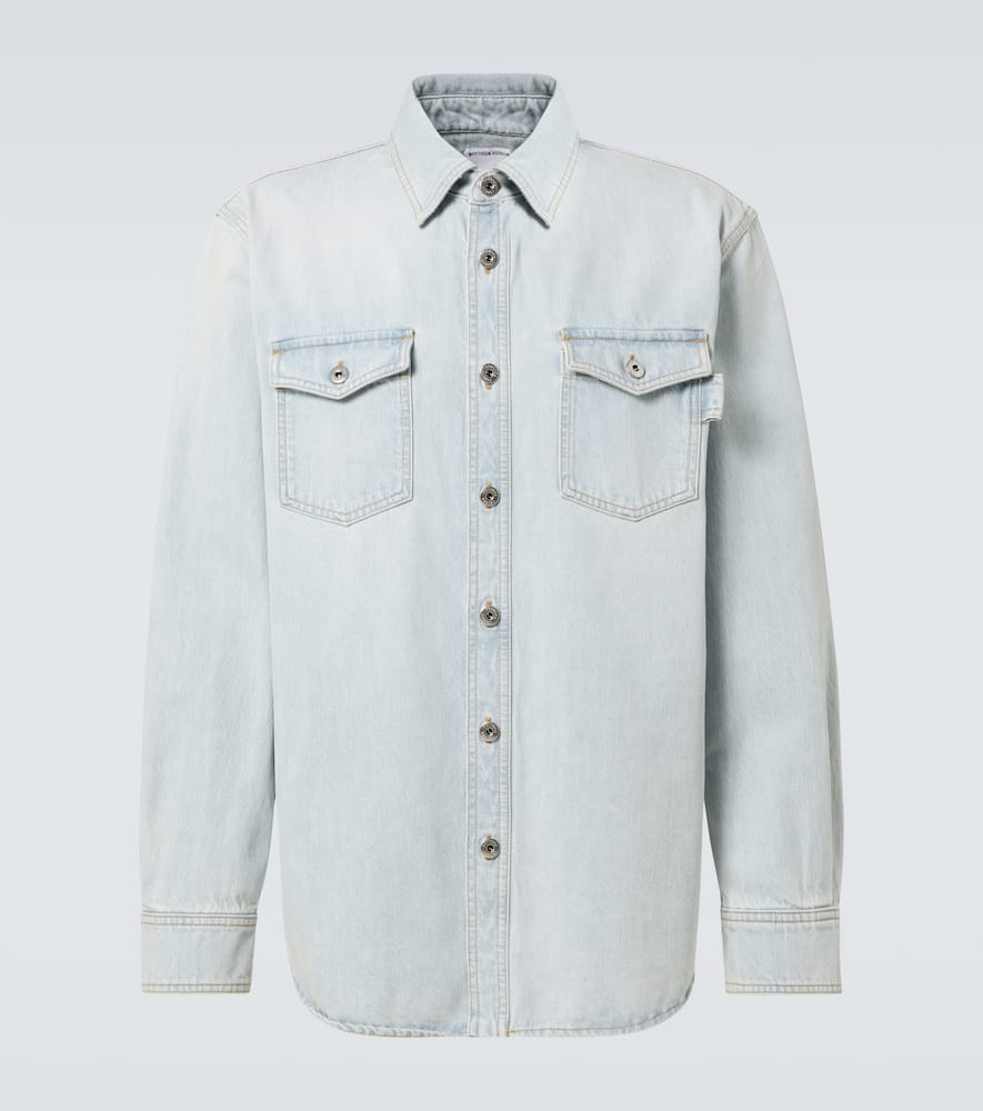 Denim overshirt