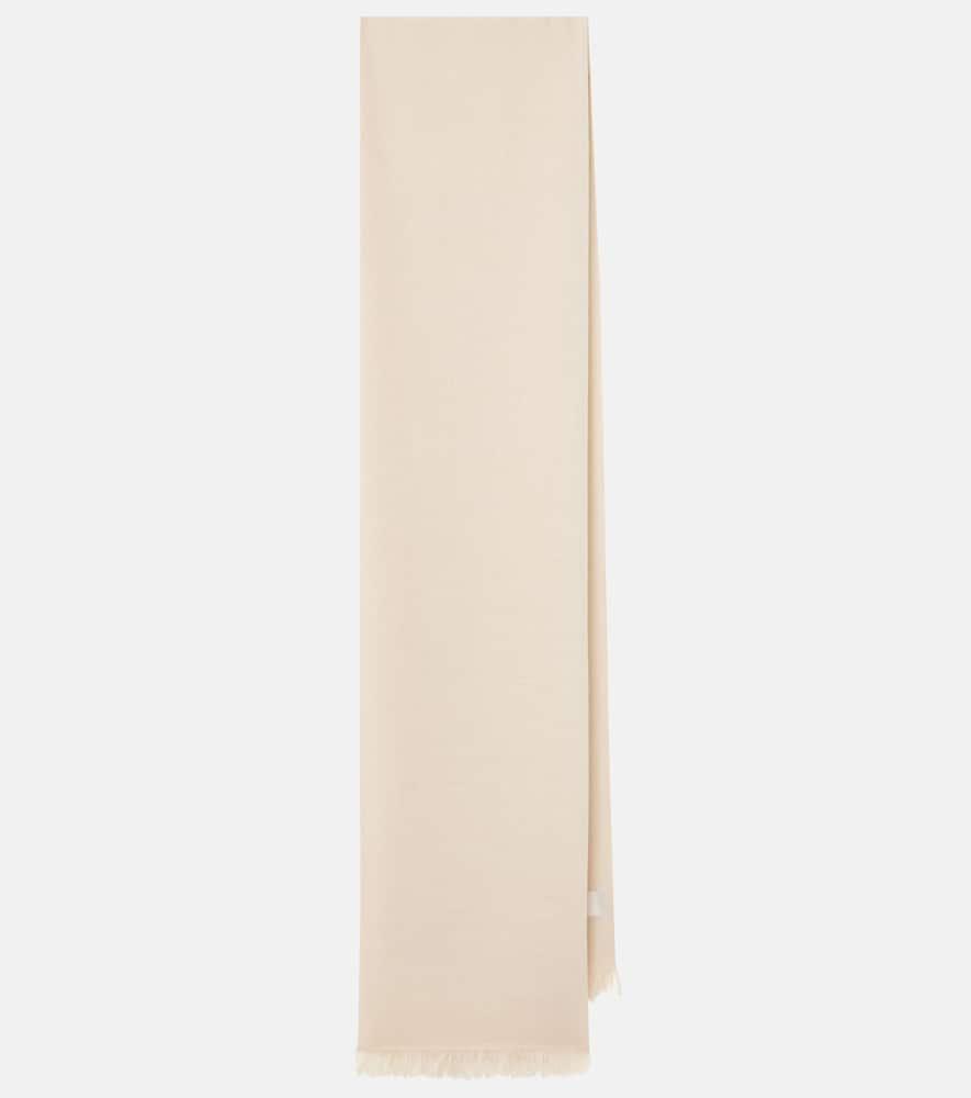 Cashmere and silk scarf