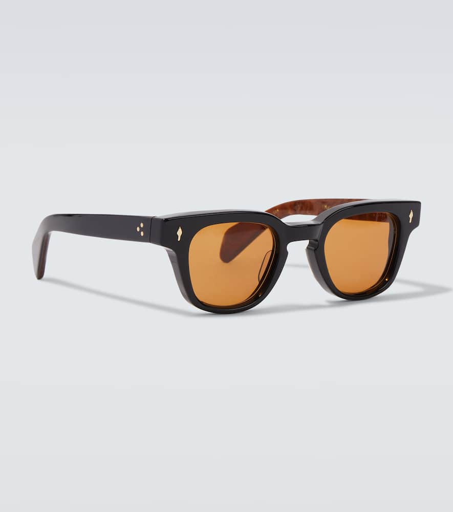 Jacques Marie Mage Julien Square Sunglasses In Black