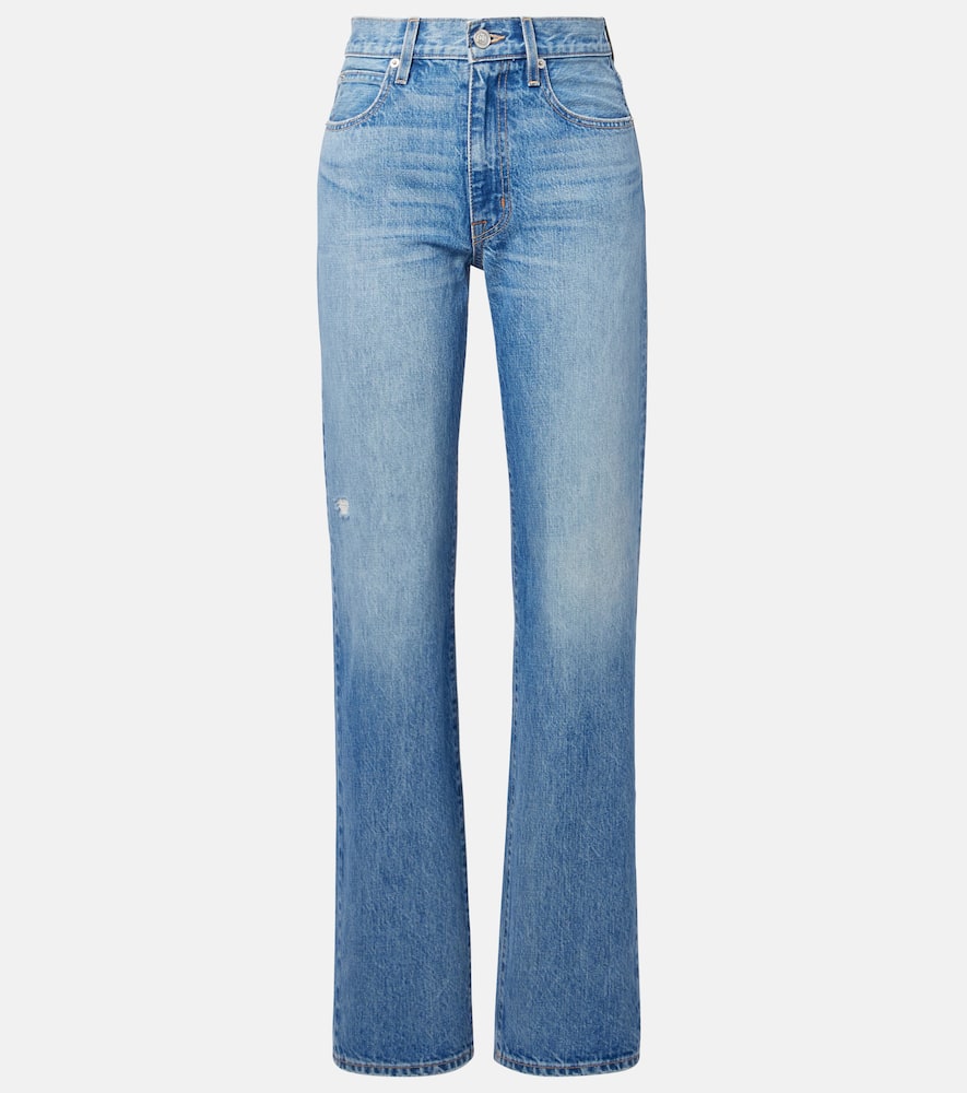 Sophie high-rise straight jeans