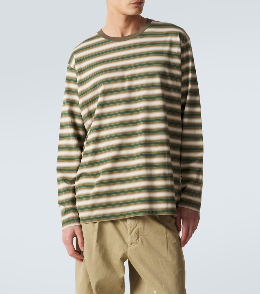  Auralee Auralee Striped Cotton Jersey T-shirt 