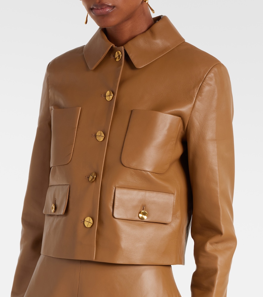  Altuzarra Altuzarra Cropped-lederjacke Astley 