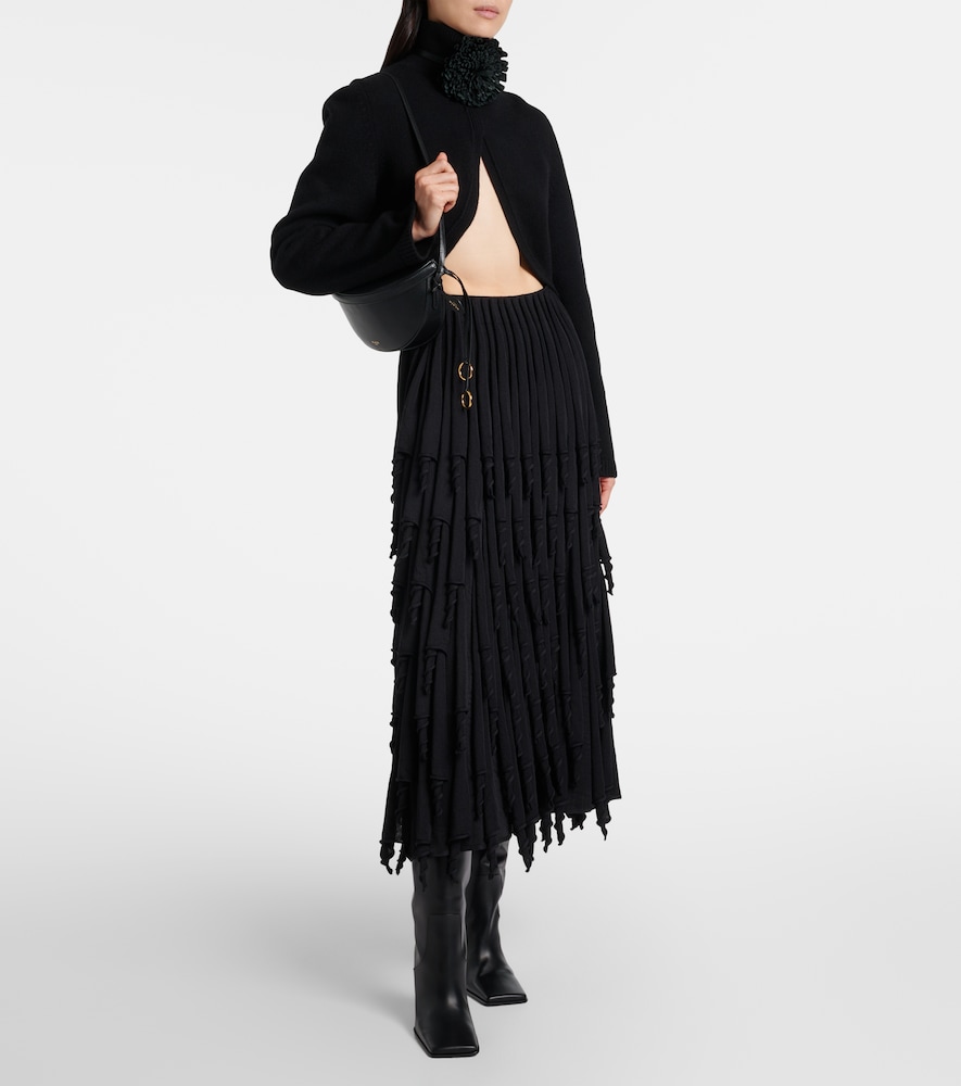 Alaïa Square Knee-High Boots