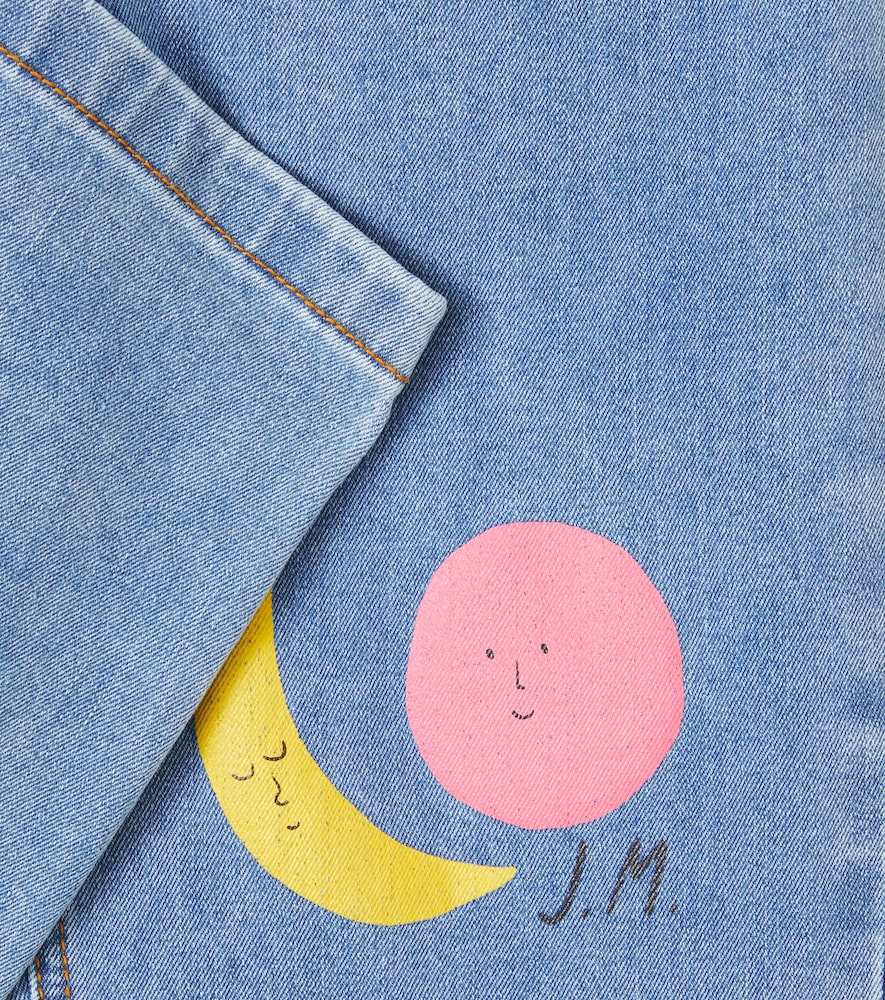  Jellymallow Jellymallow Bedruckte Straight Jeans 