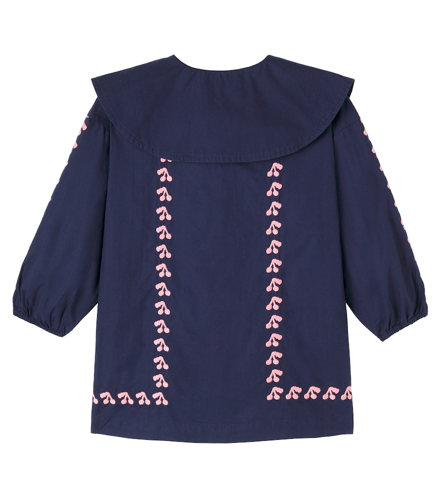  Tinycottons Tinycottons Cherries Embroidered Cotton Dress 