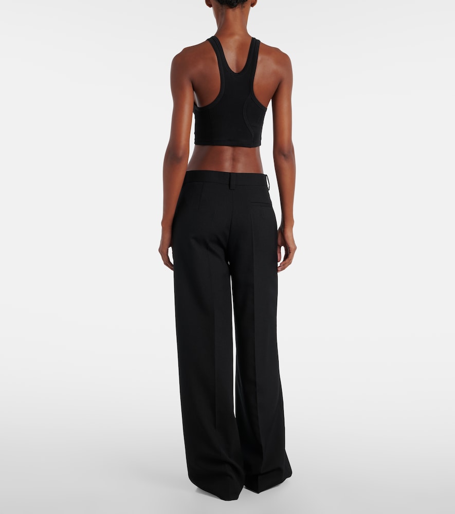  Calvin Klein Collection Calvin Klein Collection Cropped-top Pamela Aus Einem Baumwollgemisch 