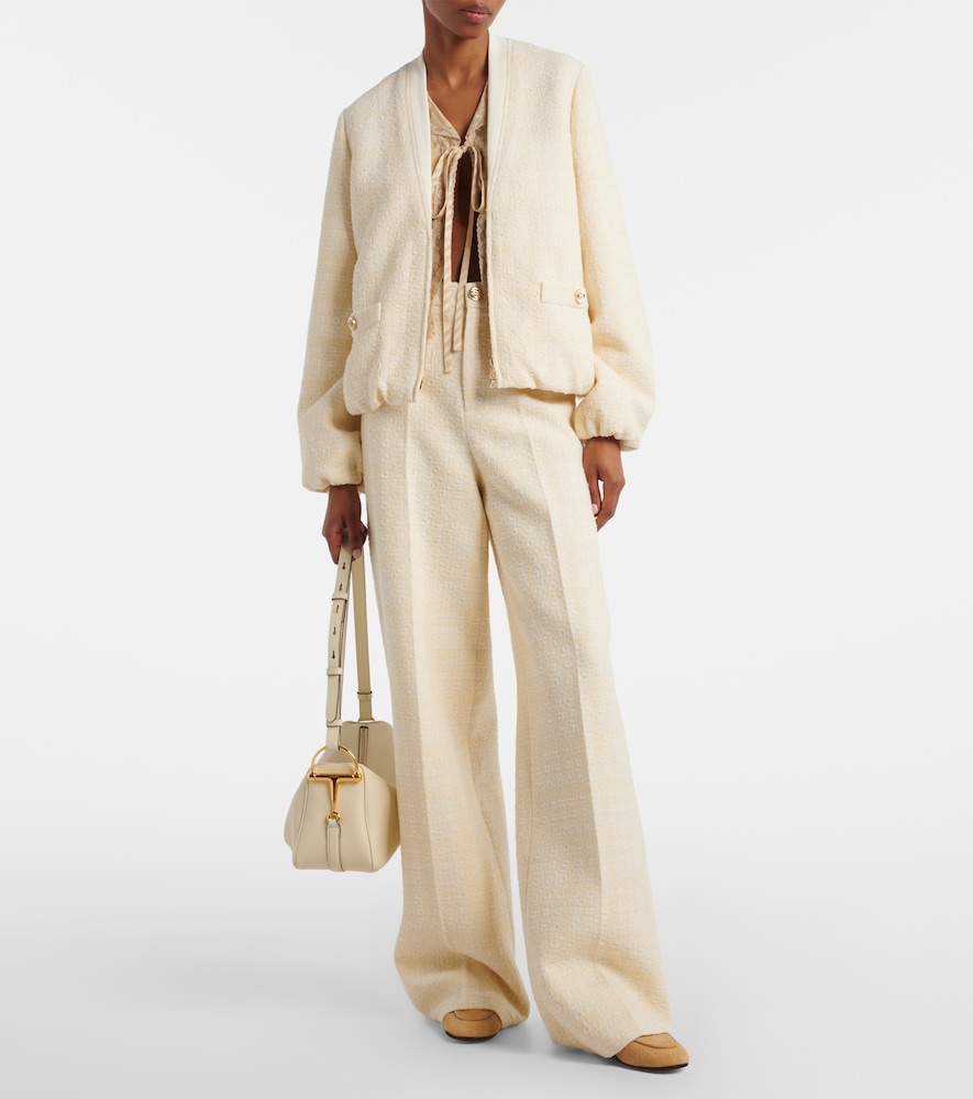  Gucci Gucci Jacke Aus Tweed 