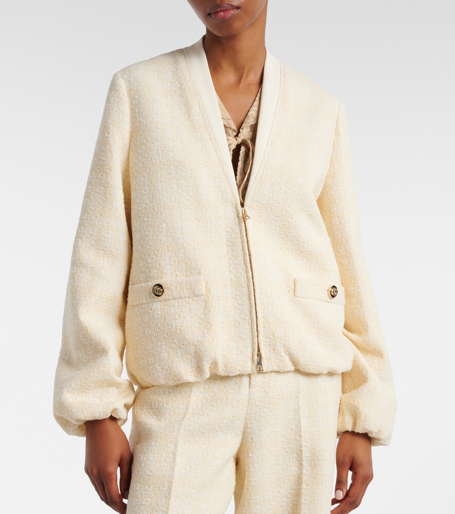  Gucci Gucci Jacke Aus Tweed 