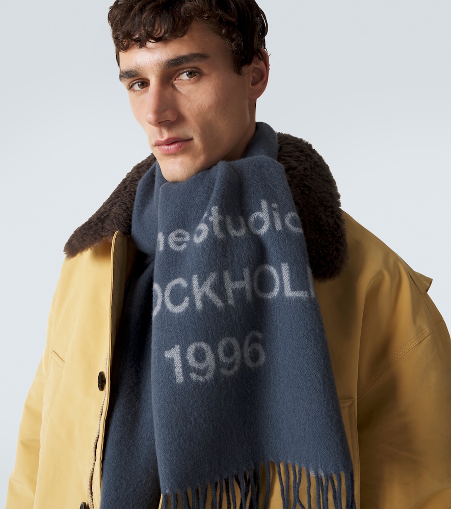  Acne Studios Acne Studios Schal Aus Wolle 