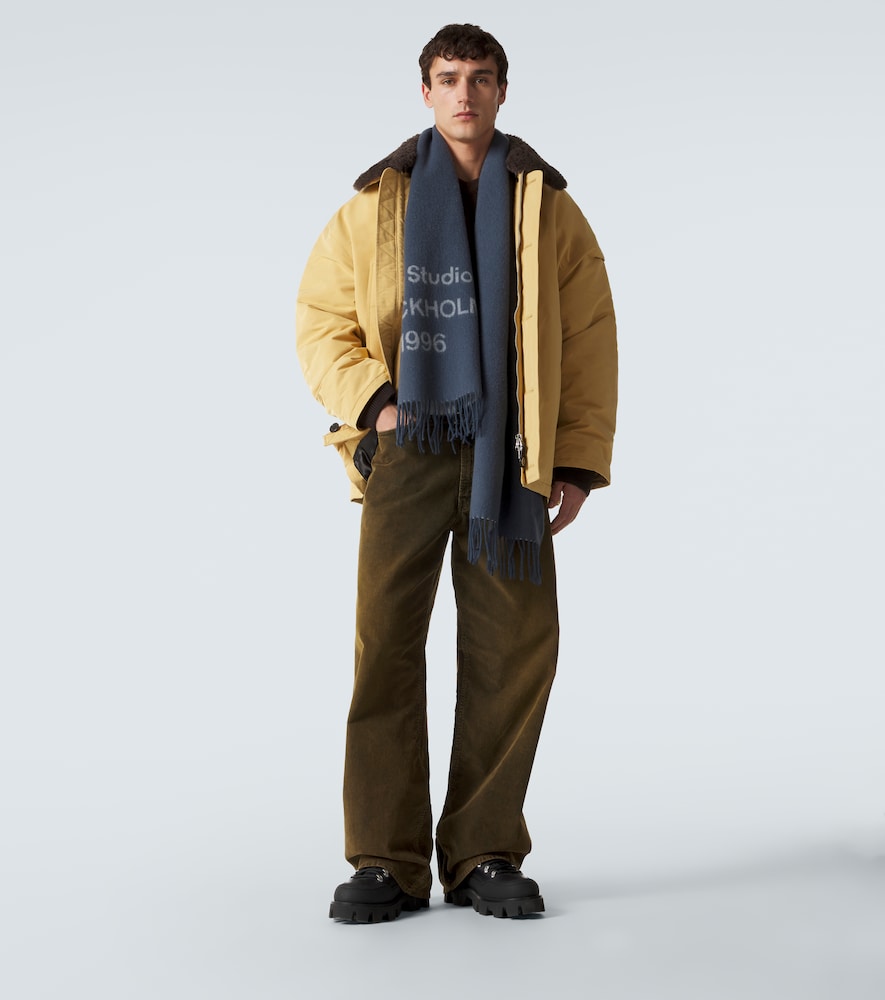  Acne Studios Acne Studios Schal Aus Wolle 