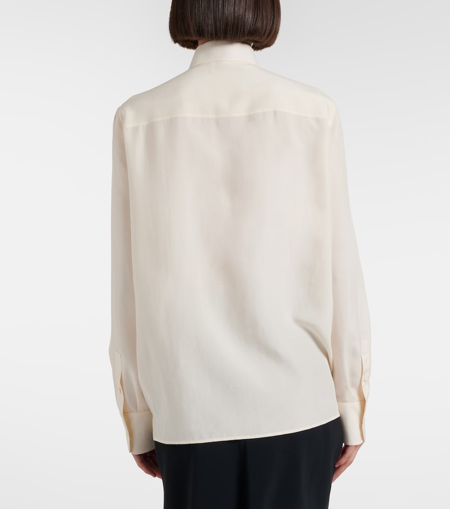  Givenchy Givenchy Schluppenbluse Aus Seide 