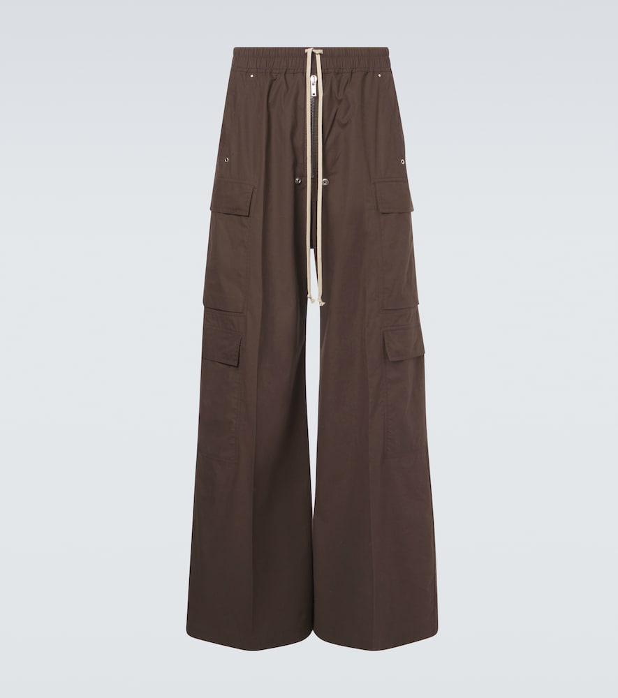 Rick Owens Cargobelas Cotton Cargo Pants