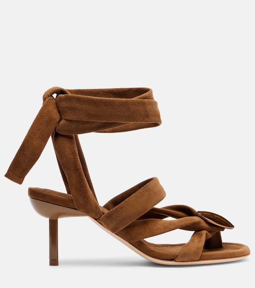  Christopher Esber Christopher Esber Sandalen Doma Aus Veloursleder 