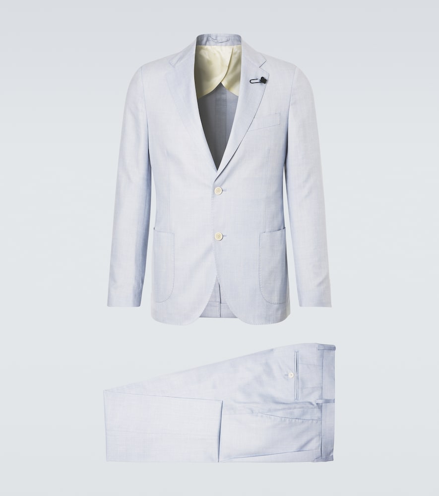 Lardini Wool, silk and linen suit