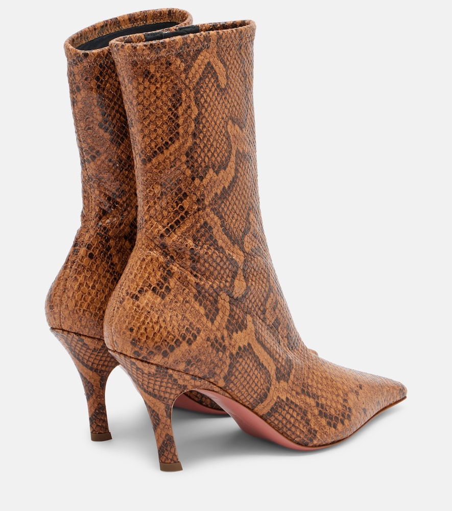  Amina Muaddi Amina Muaddi Ankle Boots Jamie Aus Leder 