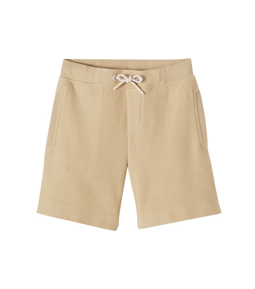 Bonpoint Beige Ed Cotton Fleece Bermuda Shorts Y Size 4 - Mytheresa