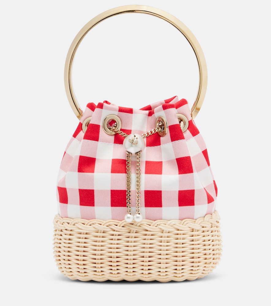 Borsa a secchiello Bon Bon Small a quadri