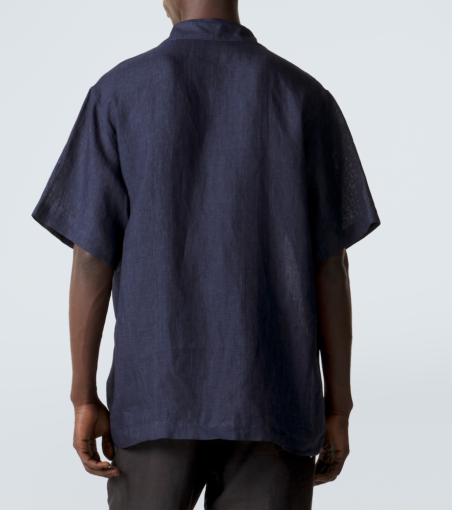 Linen Bowling Shirt